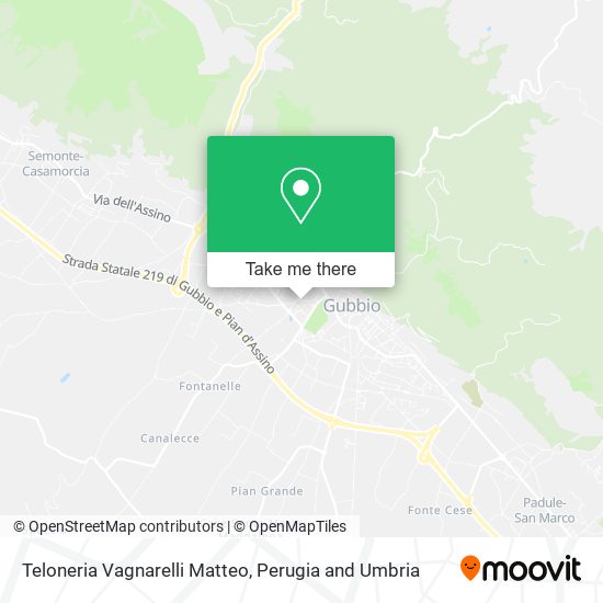 Teloneria Vagnarelli Matteo map