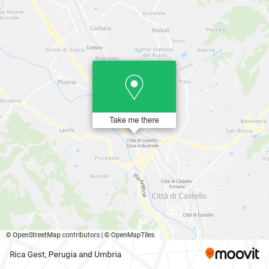 Rica Gest map