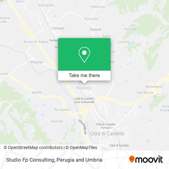 Studio Fp Consulting map