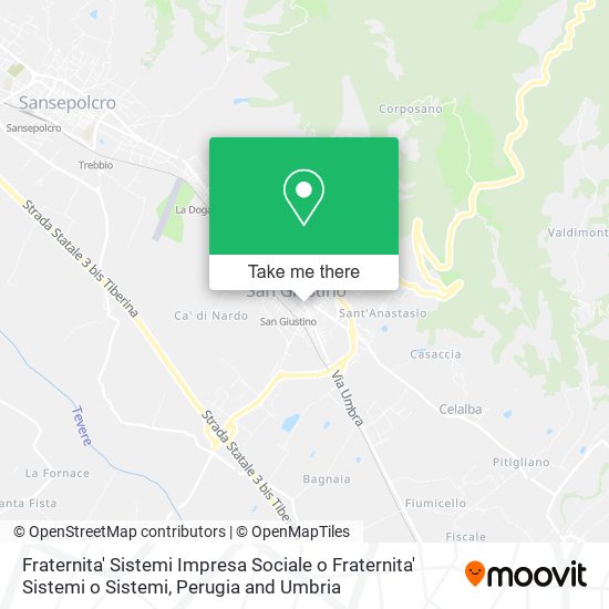 Fraternita' Sistemi Impresa Sociale o Fraternita' Sistemi o Sistemi map