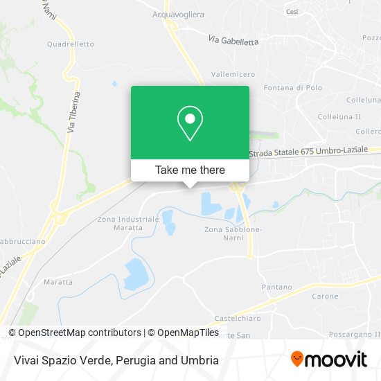 Vivai Spazio Verde map