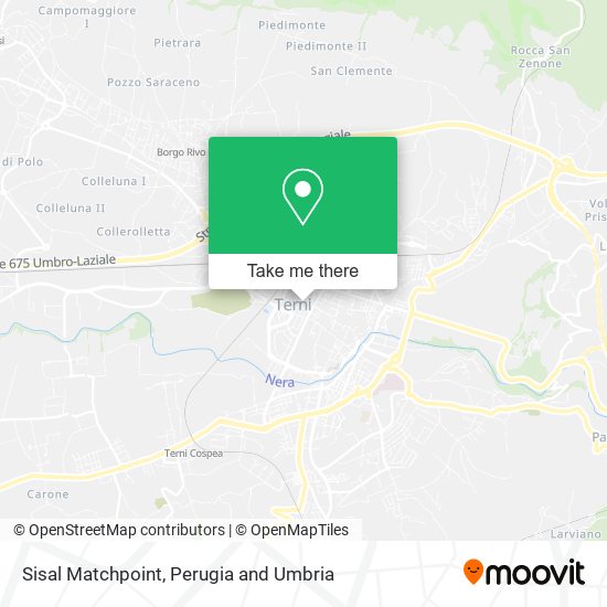 Sisal Matchpoint map