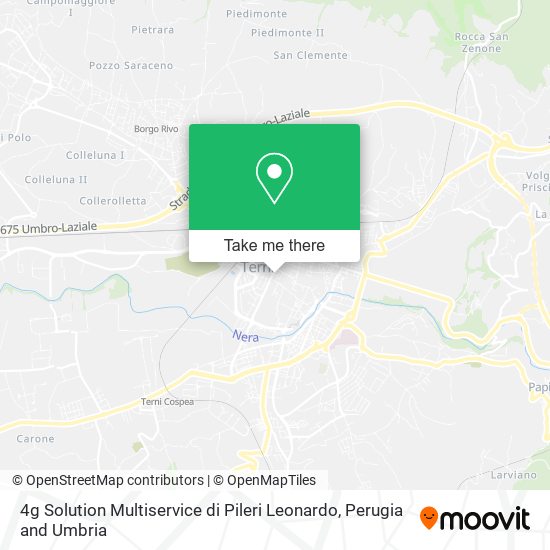 4g Solution Multiservice di Pileri Leonardo map