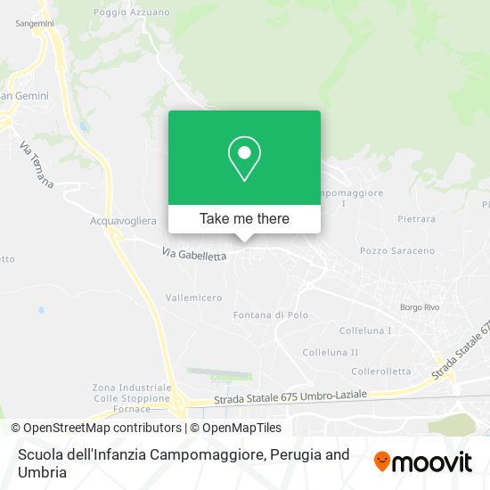 Scuola dell'Infanzia Campomaggiore map
