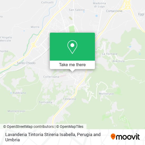 Lavanderia Tintoria Stireria Isabella map