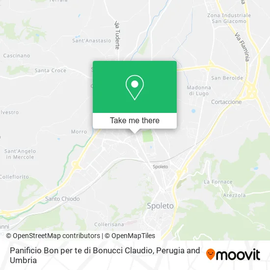Panificio Bon per te di Bonucci Claudio map