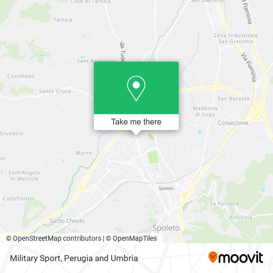 Military Sport map