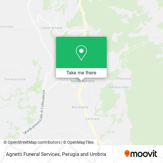 Agnetti Funeral Services map