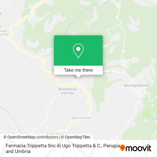 Farmacia Trippetta Snc di Ugo Trippetta & C. map