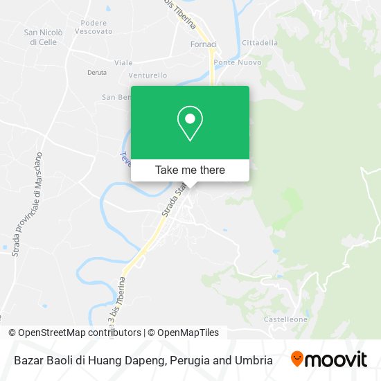 Bazar Baoli di Huang Dapeng map