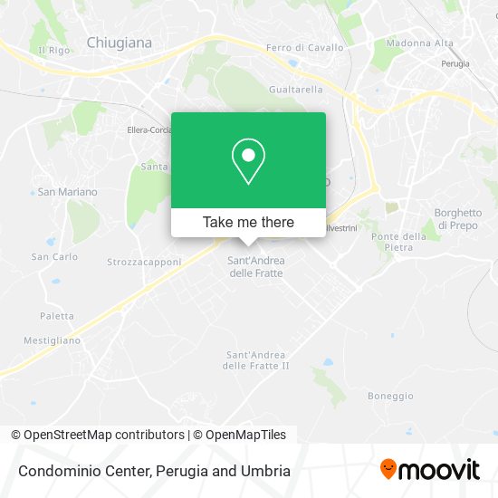Condominio Center map