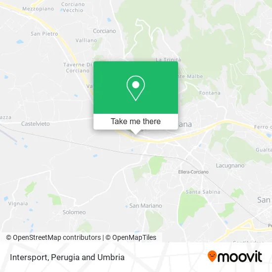 Intersport map