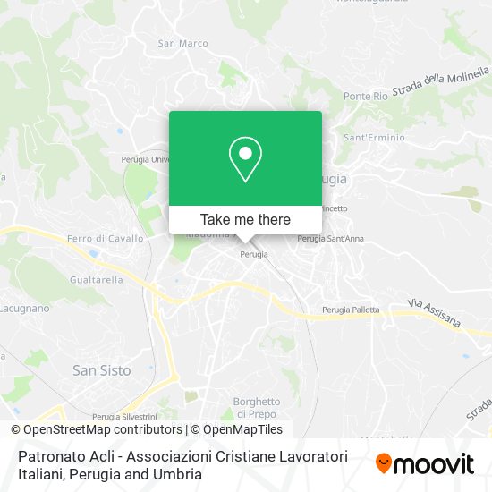 Patronato Acli - Associazioni Cristiane Lavoratori Italiani map