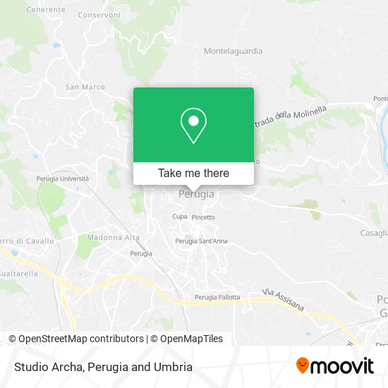 Studio Archa map