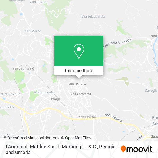 L'Angolo di Matilde Sas di Maramigi L. & C. map