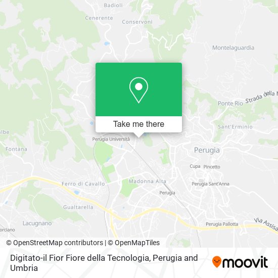 Digitato-il Fior Fiore della Tecnologia map