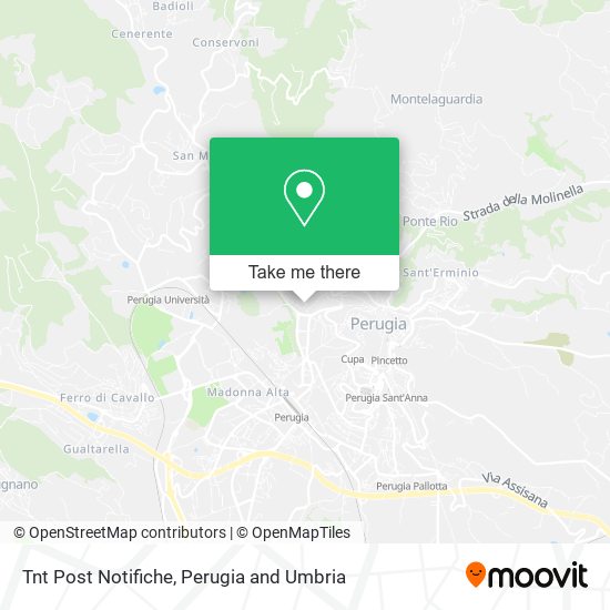 Tnt Post Notifiche map