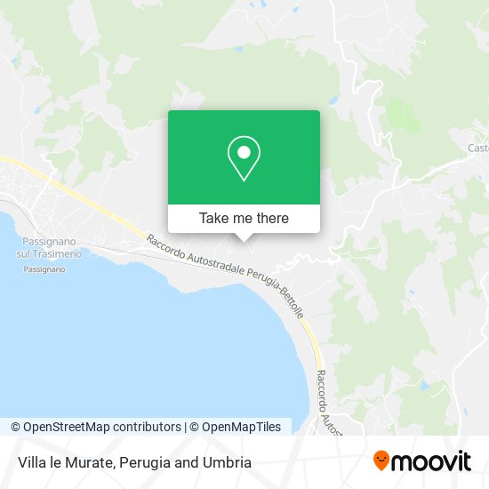 Villa le Murate map