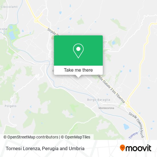 Tornesi Lorenza map