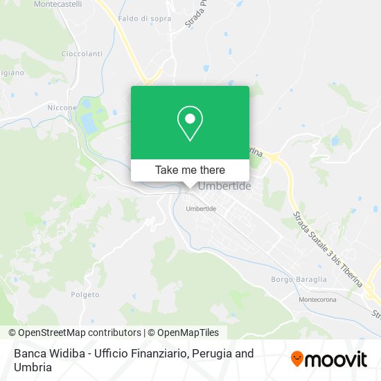 Banca Widiba - Ufficio Finanziario map