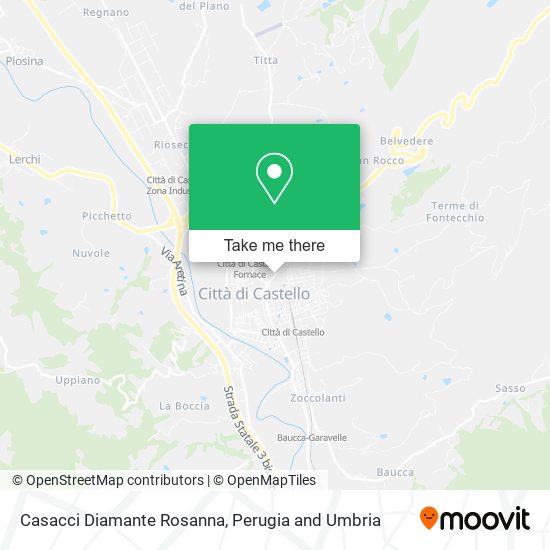 Casacci Diamante Rosanna map
