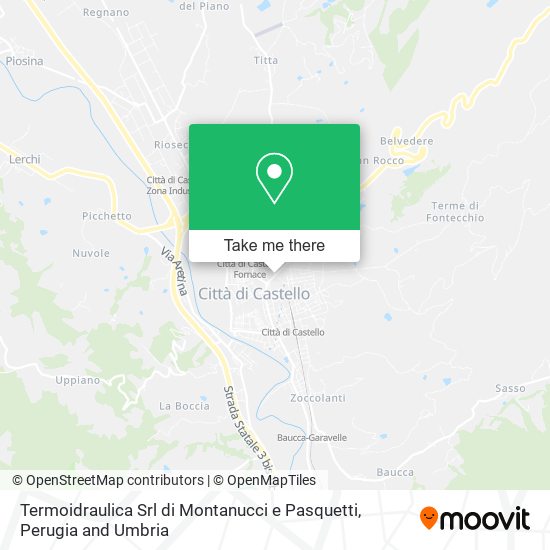 Termoidraulica Srl di Montanucci e Pasquetti map