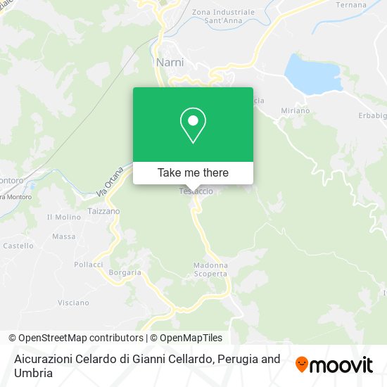 Aicurazioni Celardo di Gianni Cellardo map