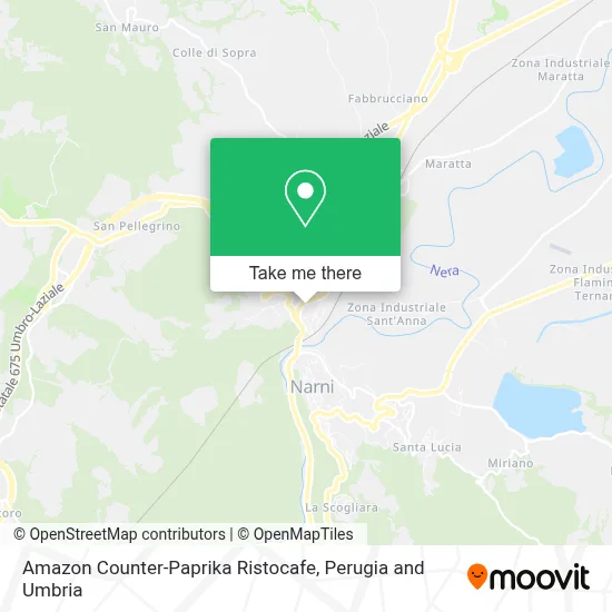 Amazon Counter-Paprika Ristocafe map