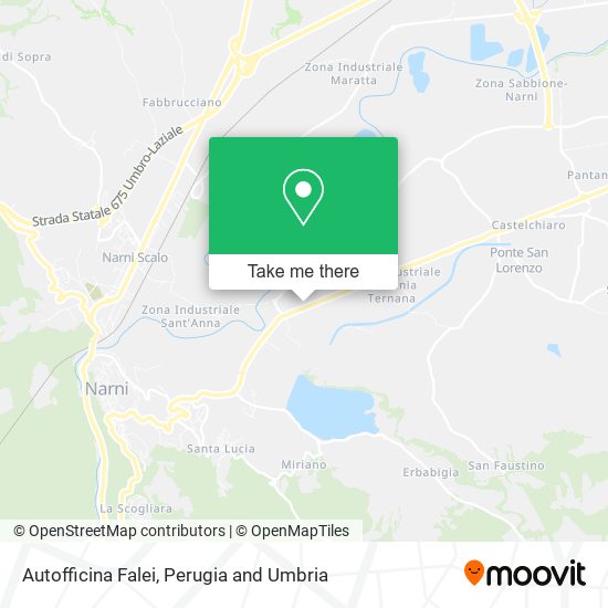 Autofficina Falei map