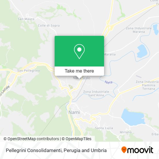 Pellegrini Consolidamenti map