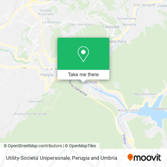 Utility-Societa' Unipersonale map