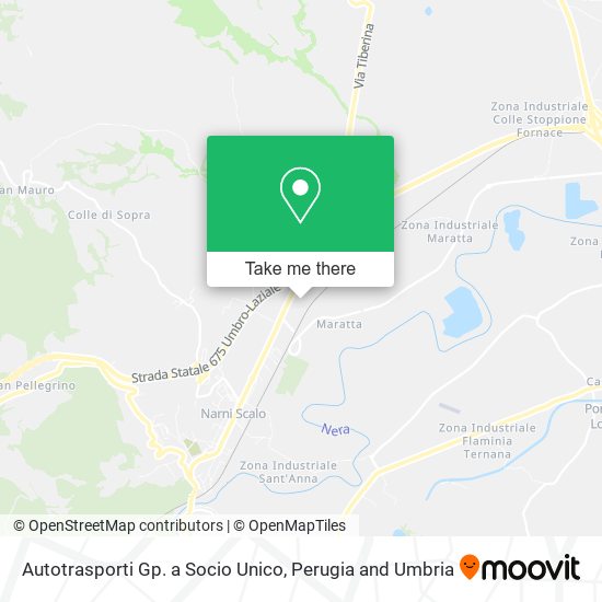 Autotrasporti Gp. a Socio Unico map