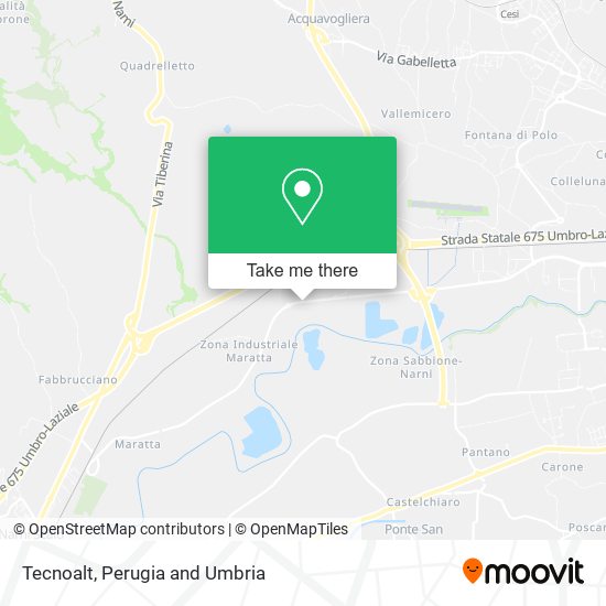 Tecnoalt map