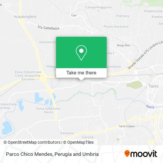 Parco Chico Mendes map