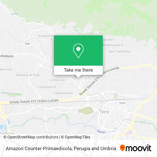 Amazon Counter-Primaedicola map