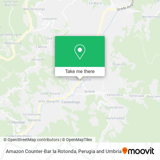 Amazon Counter-Bar la Rotonda map