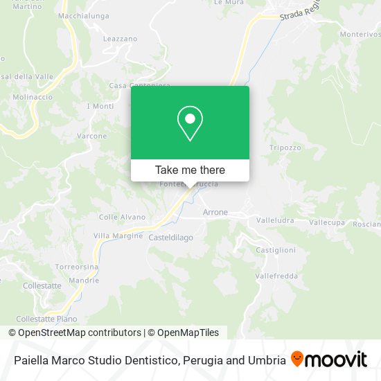 Paiella Marco Studio Dentistico map