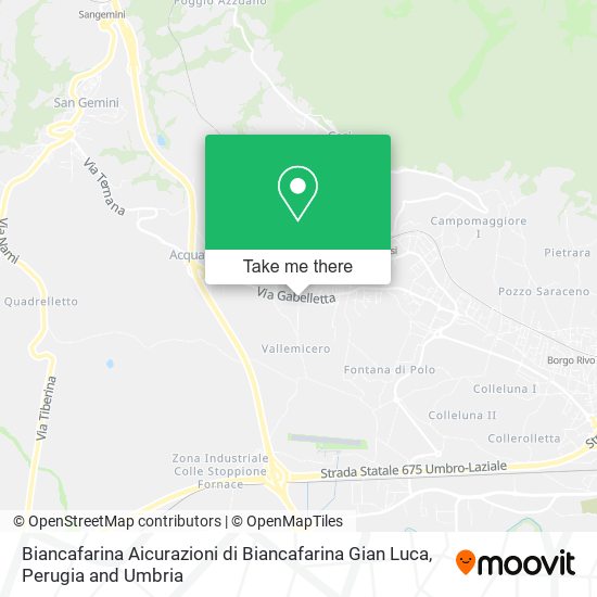 Biancafarina Aicurazioni di Biancafarina Gian Luca map