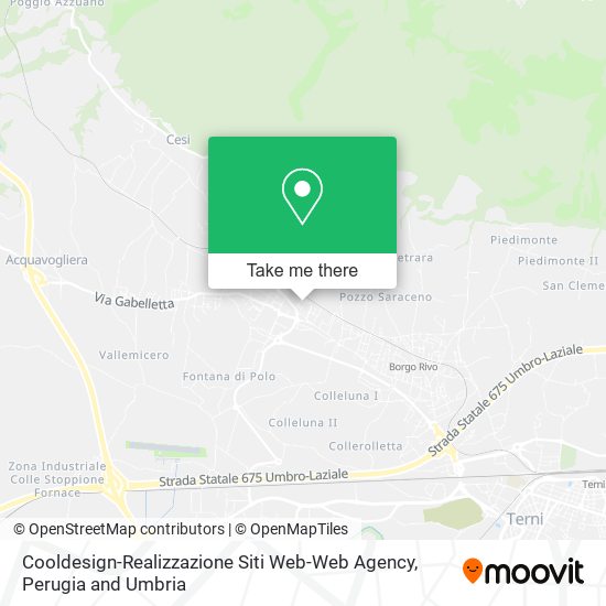 Cooldesign-Realizzazione Siti Web-Web Agency map