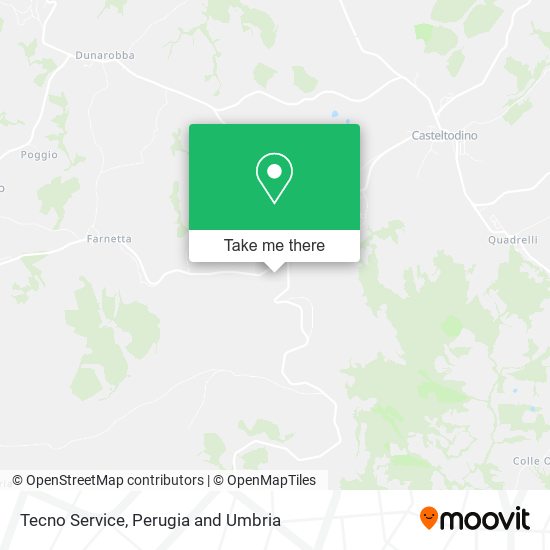 Tecno Service map