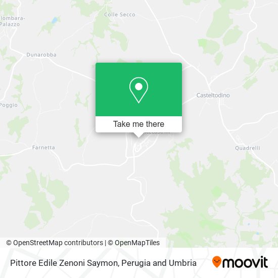 Pittore Edile Zenoni Saymon map