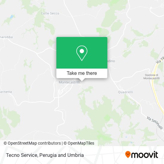 Tecno Service map