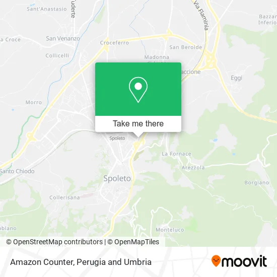 Amazon Counter map