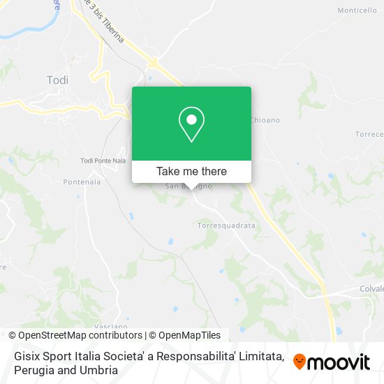 Gisix Sport Italia Societa' a Responsabilita' Limitata map