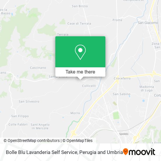 Bolle Blu Lavanderia Self Service map