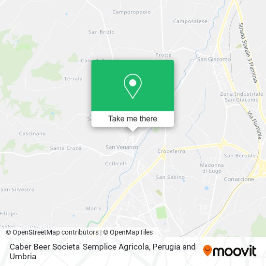 Caber Beer Societa' Semplice Agricola map