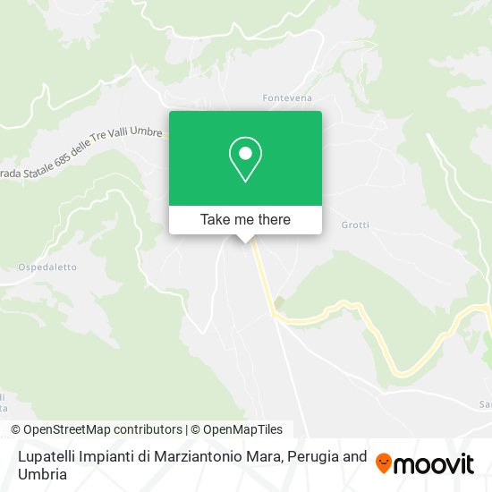 Lupatelli Impianti di Marziantonio Mara map