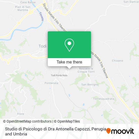Studio di Psicologo di Dra Antonella Capozzi map