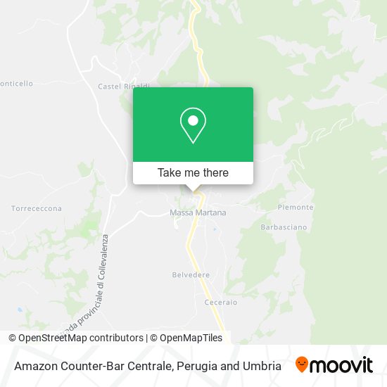 Amazon Counter-Bar Centrale map