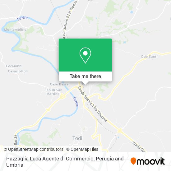 Pazzaglia Luca Agente di Commercio map